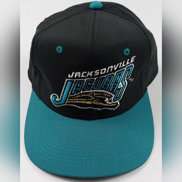 VTG 90s Pro Line Authentic Jacksonville Jaguars Snapback Hat Sports Specialties